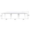 3 x 9m Eight Sides Two Doors Waterproof Tent with Spiral Tubes