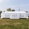 3 x 9m Eight Sides Two Doors Waterproof Tent with Spiral Tubes